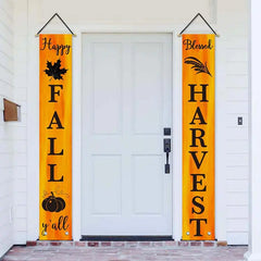 Thanksgiving Banner Custom Fall Door Decoration