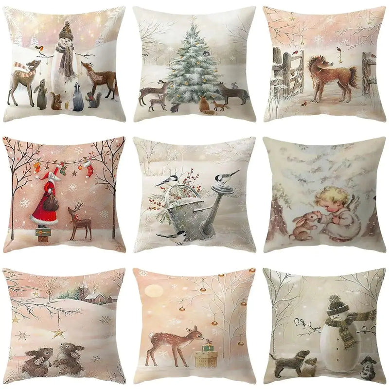 Cushion Covers - Merry Christmas Decorations For Home