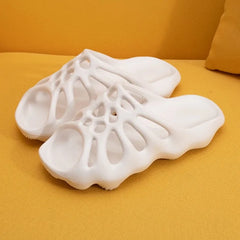 Cut Out Platform Slippers