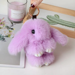 Plush Rabbit Key Chain