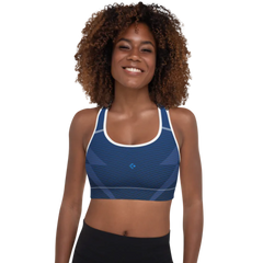 Festivano Blue Pro Sports Bra