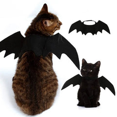 Halloween Small Pet Cat Bat Wings