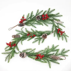 Red Berry Christmas Garland and More