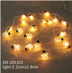 Snowflake LED Lamp String Christmas Decoration for Home