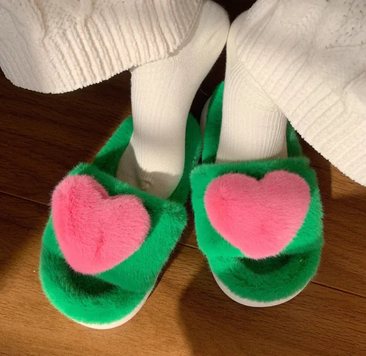 Cozy Cute Plush Home Slippers