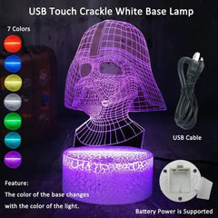 Darth Vader LED Night Light Table Lamp | Star Wars