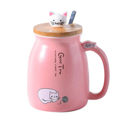 450ml Ceramics Cat Mug