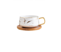 Coffee Mugs Marble Gold Inlay