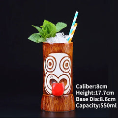 Hawaii Ceramic Tiki Mug | Taste of Aloha