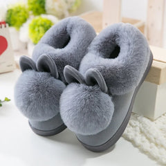 Warm & Fuzzy Bunny Slippers