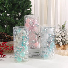 Transparent Christmas Ball Set for Tree Decorations