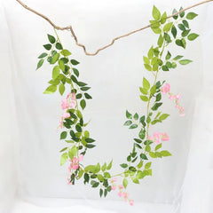 Wisteria Artificial Flower Vine Wreath