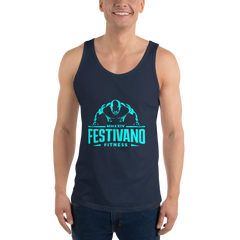 Camiseta sin mangas básica para hombre | Festivano Fitness