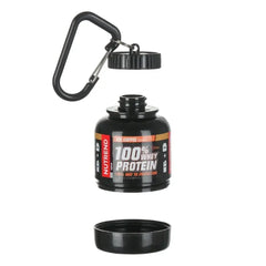 Portable Mini Protein Powder Bottle With Keychain