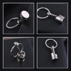 High-Grade Metal Keychain | Piston