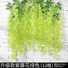 Artificial Wisteria Flower Garland