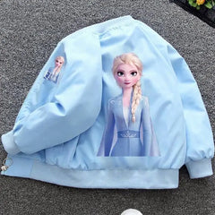 Children's Jacket | Elsa, Mickey, Minnie, White Snow