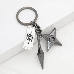 Kunai Shuriken Konoha Ninja Keychain | Naruto