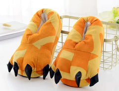 Dinosaur Paw Funny Slippers for Men Women Kids