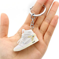 3D Sneaker Shoe Keychain