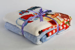 Dolce Bonita Home Single 3D Soft Blanket Joyeux