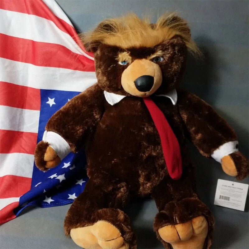 60cm Donald Trump Bear Plush Toy | MAGA