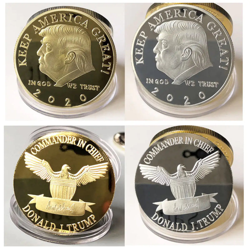 Keep America Great Trump Coins In Gold And Silver | MAGA