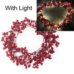 Red Berry Christmas Garland and More