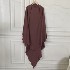 Muslim Headscarf, Solid Color, Smooth Plate