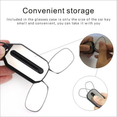 Mini Keychain Reading Diopter Glasses