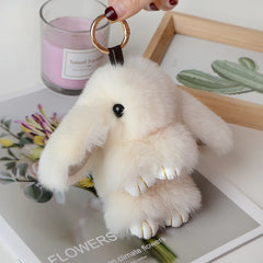 Plush Rabbit Key Chain