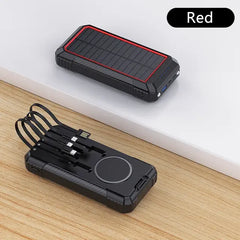 Solar Power Bank 33800mAh Capacity