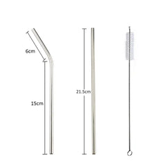 Colorful Stainless Steel Straws