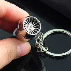 3D Engine Keychain & Handbag Pendant