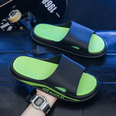 Summer Men Slippers Outdoor Male Shoes Anti-slip