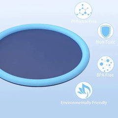 Summer Splash Pet Sprinkler Pad: Inflatable Cooling Mat