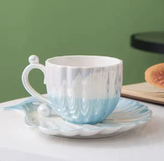 Shellfish Mini Mug & Saucer Set