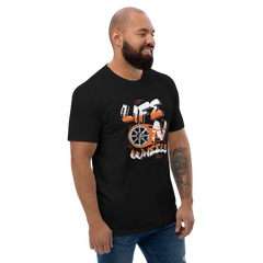 Men's Fitted T-Shirt | Life On Wheels