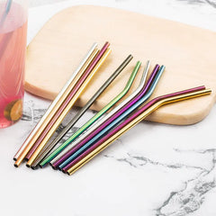 Colorful Stainless Steel Straws