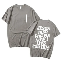 Men's Christian T Shirt Jesus Bible Verse