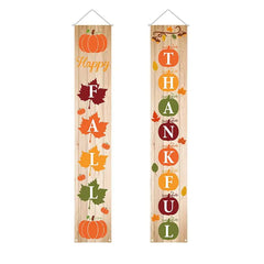 Thanksgiving Banner Custom Fall Door Decoration