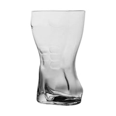 Man Women Body Beer Glass