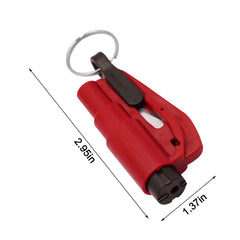 Car Safety Hammer Keychain