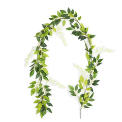 Wisteria Artificial Flower Vine Wreath