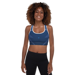 Festivano Blue Pro Sports Bra