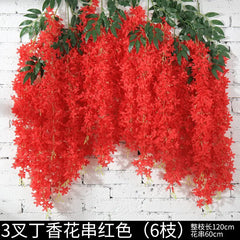 Artificial Wisteria Flower Garland