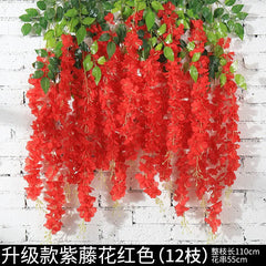 Artificial Wisteria Flower Garland