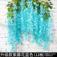 Artificial Wisteria Flower Garland