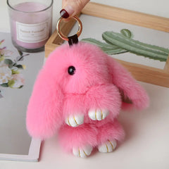 Plush Rabbit Key Chain