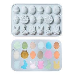 Easter Egg Fondant Molds